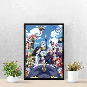 Rimuru Tempest Anime Poster, That Time I Got Reincarnated as a Slime Cute Wall Art Room Decor, Gift For Fans