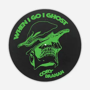 When I Go I Ghost - UV Blacklight Vinyl Slipmat