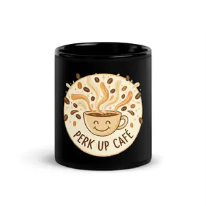 Black Glossy Mug