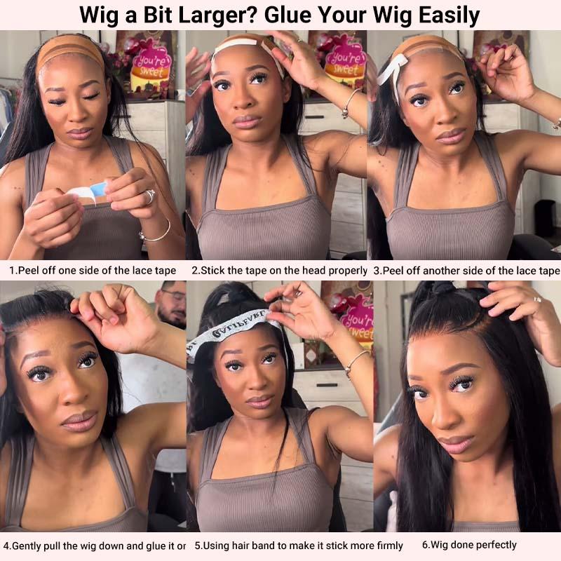 【Annual Clearance】Alipearl Hair Pre Braided Wig Stylist Pre Cut Ready To Go Glueless Straight 13x4 Lace Human Hair Lace Frontal Wig NovaTopFinds FallFreshness