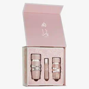 Lattafa Yara Gift Set 3 pieces - perfume100ml + perfume travel size 12ml + hair mist 50ml