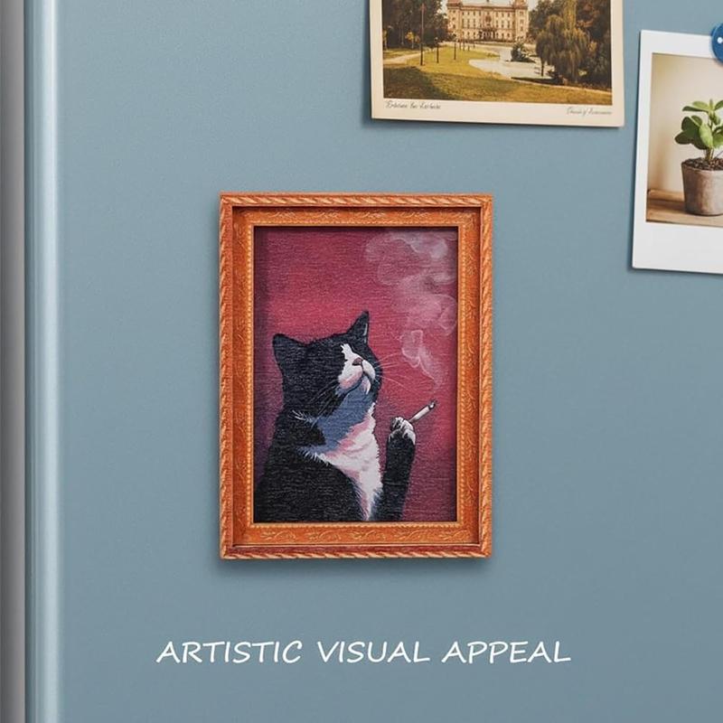 2pc Cute Cat Refrigerator Magnet, Fridge Magnet, Adorable Cat Design, 3 Styles, Home Office Decor, Holiday Gift, Kitchen Supplies, Birthday Present 2pc Cute Cat Refrigerator Magnet, Fridge Magnet, Adorable Cat Design, 3 Styles, Home Office Decor, Holiday Gift, Kitchen Supplies, Birthday Present