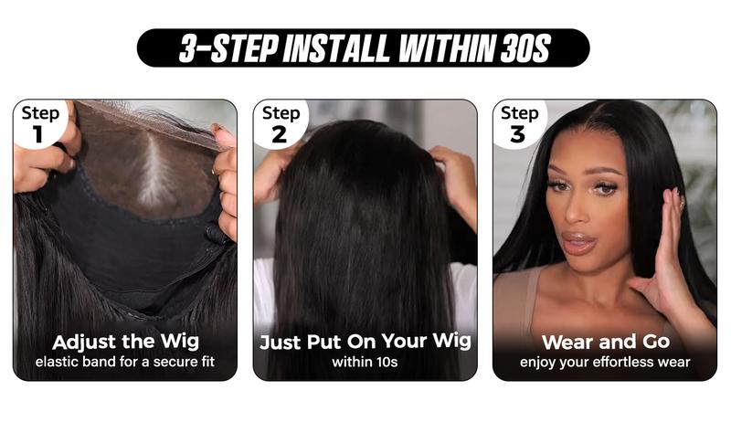 [NEW IN] OQ HAIR Pre Cut Lace Highlight Ombre 4/27 Color Wear And Go Glueless Wigs 7x5 Straight Lace Front Human Hair Wigs #dealsforyoudays