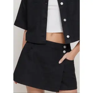 WYNN BLACK MINI SKIRT/SHORT