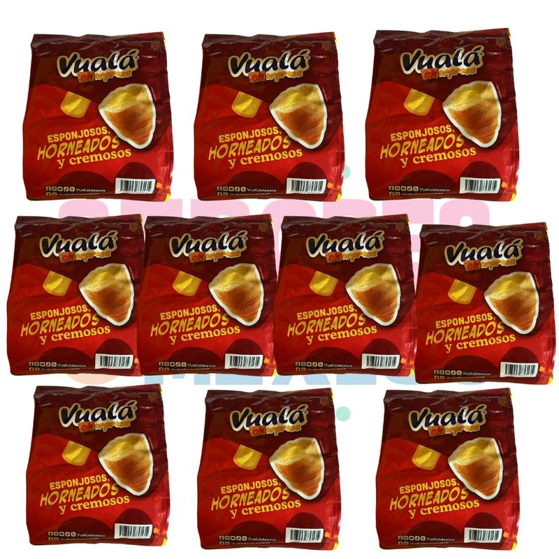 Vuala 9 pack Box Vanilla, Chocolate or Mixed 60g per bag