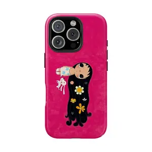 JIACC 12 Styles Dreamy yuyy INS Glittering Big Eyes Comic Girl Pattern Phone Case Style 1-4 For iPhone 17 ProMax Plus Air 16 15 14 13 12 11 X XR & SamsungS25 S24 S23 S22 Ultra, Best Gift