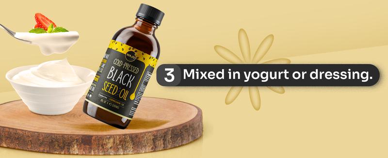 MAJU Black Seed Oil (8oz) - Herbal Joint Support, Immune Boosting & Digestion Support, Body, Consumable, Body Massage & More Cosmetic Comfort