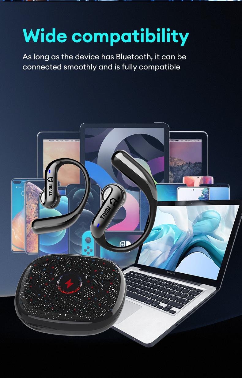 MGALL C16 Wireless Headphones Supports 169 Language Translation with 2025 Bluetooth 6.0 for Faster, Stable Connection & Low Power Use, LED Ambient Light, 360° Surround Sound, IPX5 Waterproof, Biomimetic Structure, Lightweight & Snug Fit