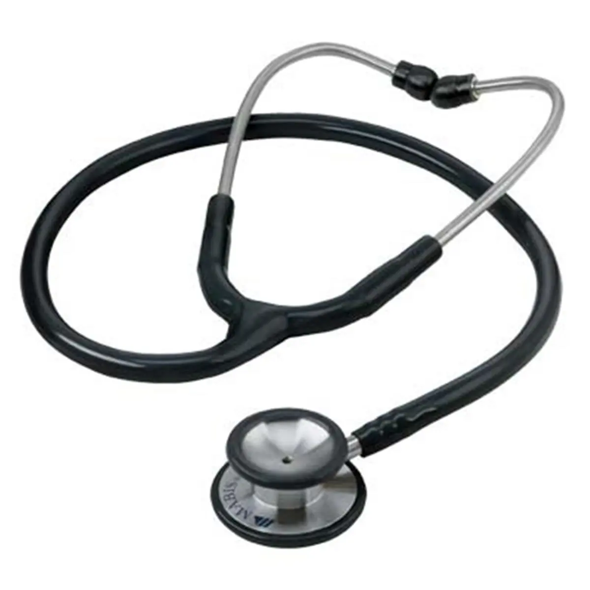 Mabis  Signature Series Stainless Steel Stethoscope - Adult Black, Ring