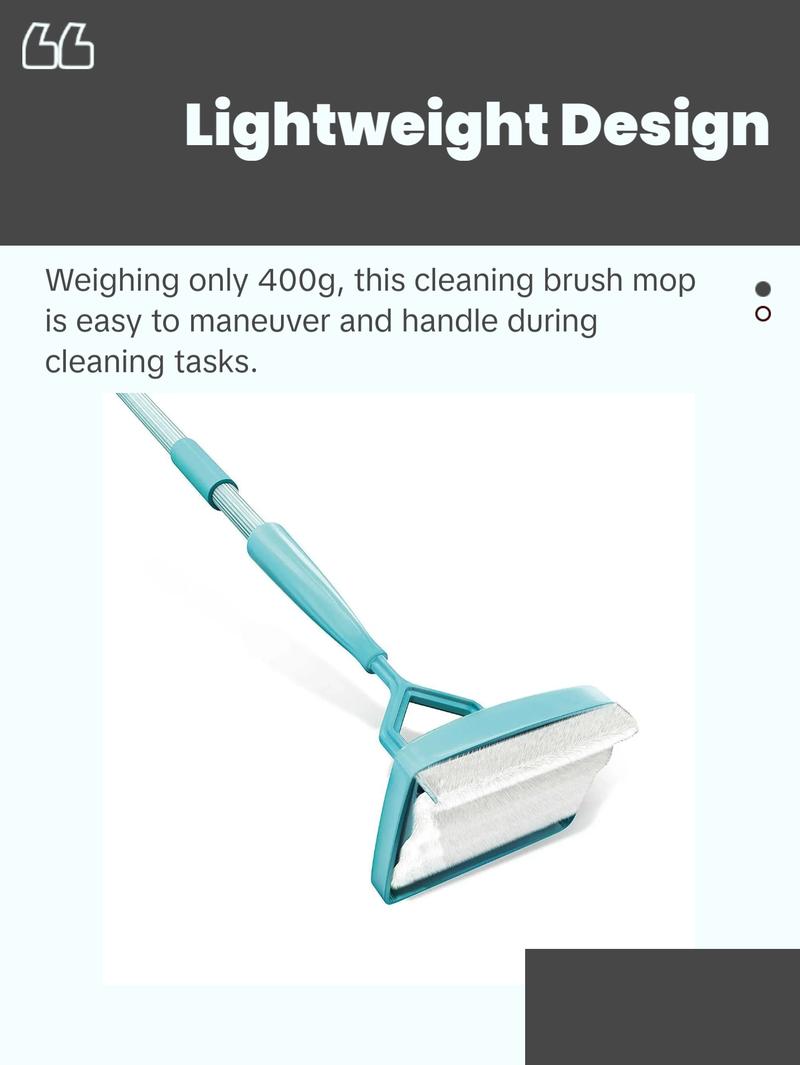 Baseboard Buddy Retractable Household Universal Cleaning Brush Mop
