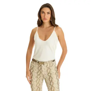 Yara Silk Camisole - Pearl