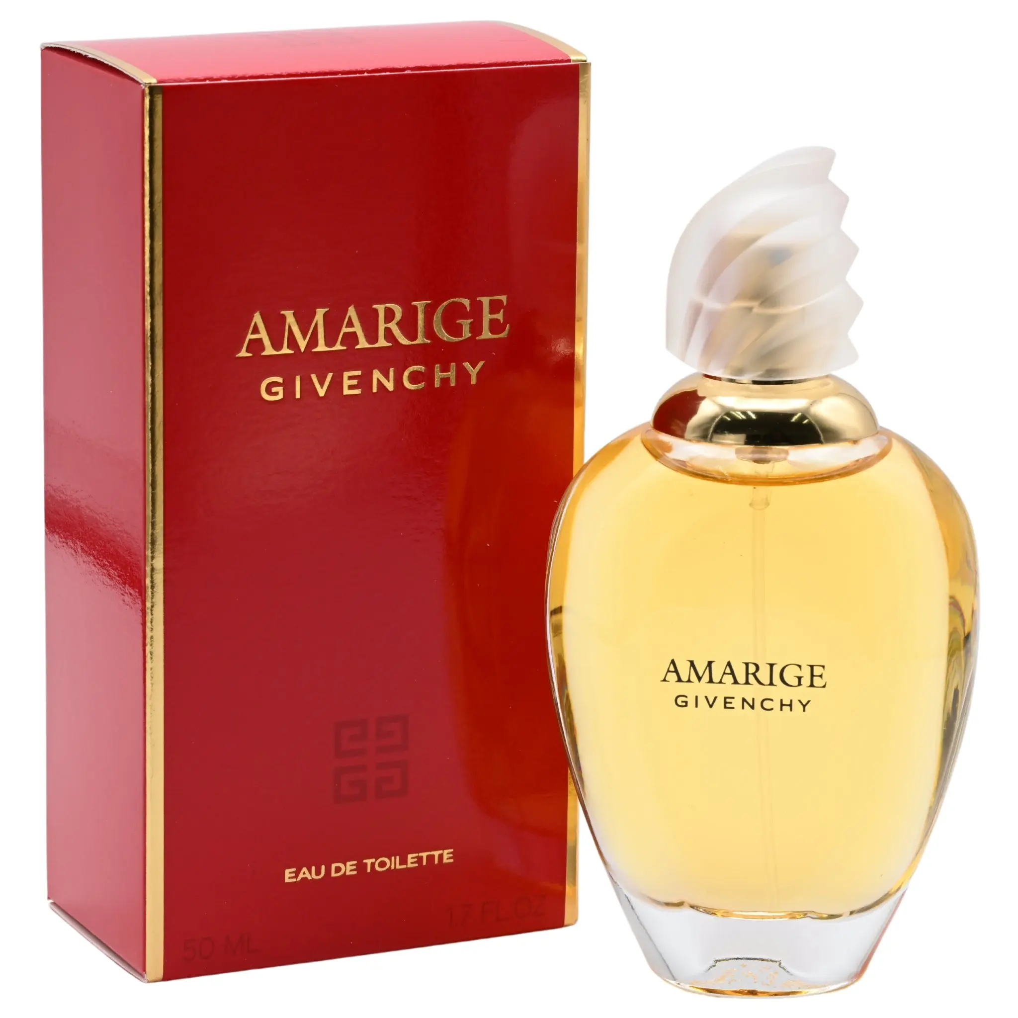 GIVENCHY Amarige Women's Floral-Woody EDT Fragrance - 1.7oz, Mandarin Top Notes, Citrus Scent, Sprayer Design, Delightful Floral Aroma, New Box Pack, Floral Scent, Delightful Fragrance