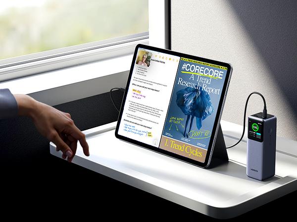 UGREEN 20000mAh 130W Power bank ,25000mAh 200W, 12000mAh 100W Fast Charging Powerbank, 65W Charger PD Super Fast Charging For iPhone 17/16/Macbook Air/Pro Lenovo Laptop, with LED Display Screen, TikTokShopBlackFriday ,TikTokShopJumpstartSale UGREEN 20000mAh 130W Power bank ,25000mAh 200W, 12000mAh 100W Fast Charging Powerbank, 65W Charger PD Super Fast Charging For iPhone 17/16/Macbook Air/Pro Lenovo Laptop, with LED Display Screen, TikTokShopBlackFriday ,TikTokShopJumpstartSale