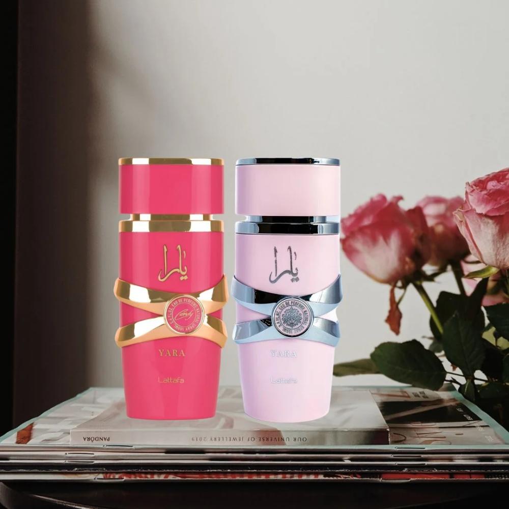 Lattafa Yara & Yara Candy Eau De Parfum 2-Piece Gift Set – 100ml (3.4 oz) each