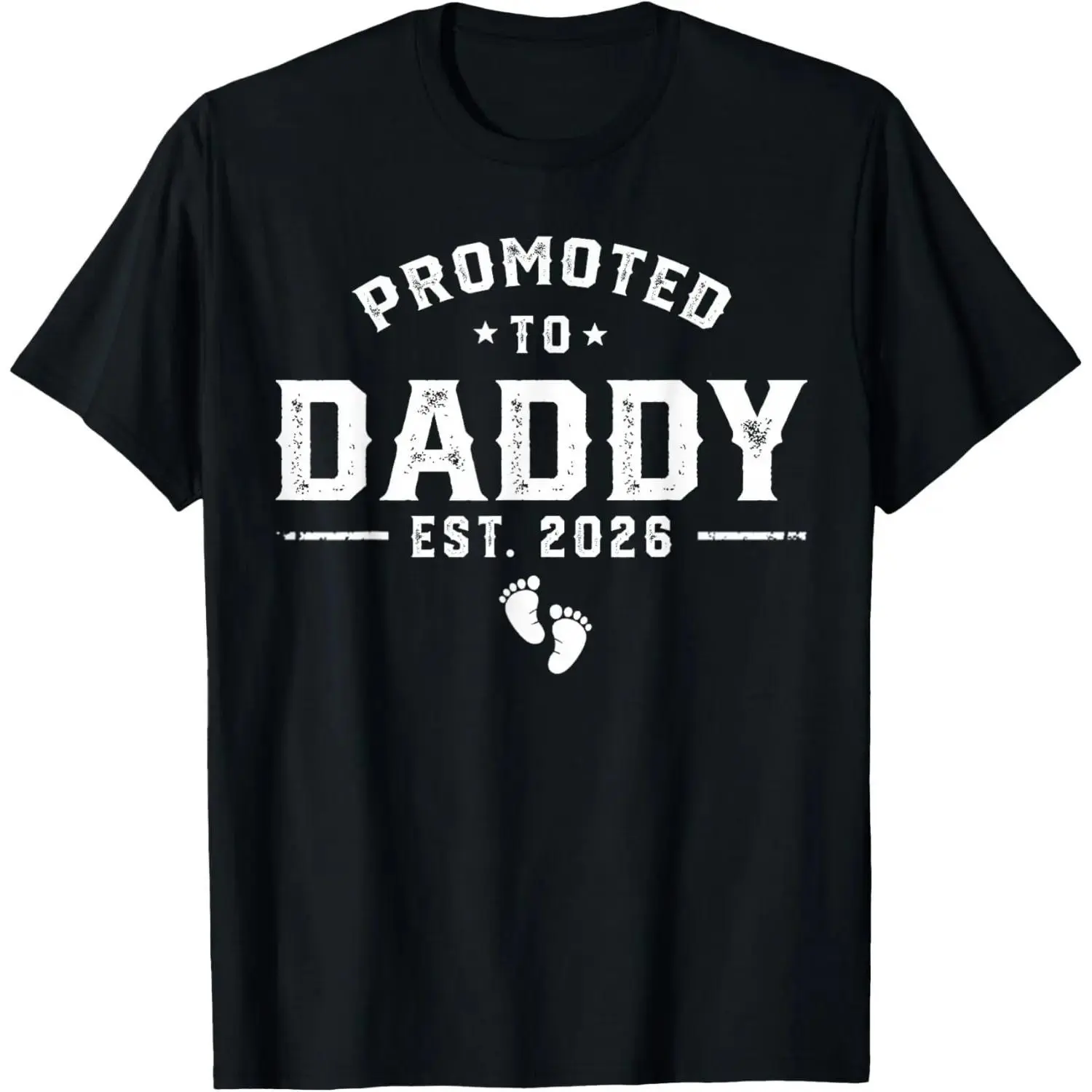 Women's Round Neck Short-Sleeve Casual Streetwear T-Shirt, 2026 Daddy To Be Pure Cotton Graphic Top, Gift for Men