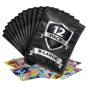 12 Pack Extra Large (12” x 15”) Assorted Decorative Storage Organizers