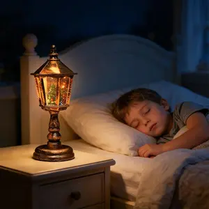 Bedside table lamp, night light, suitable for bedroom, bathroom, and living room decoration.  Includes one lamp each in the shape of a snowman, Christmas tree, and Santa Claus. Perfect for home parties and holiday decorations. TikTokShopJumpstartSale