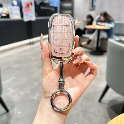 Funda para llavero de Toyota, funda de TPU suave de 4 Funda para llavero de Toyota, funda de TPU suave de 4