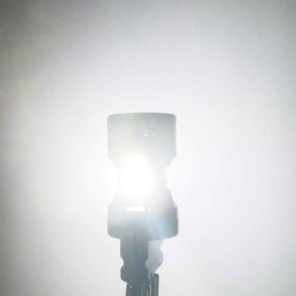 AUXITO Latest CANBUS 3157 Switchback LED Bulbs 3057 3457 4157 Dual Color Amber/White Anti Hyper Flash Built-in Resistor Error Free Turn Signal Lights and DRL/Parking Lights, Pack of 2