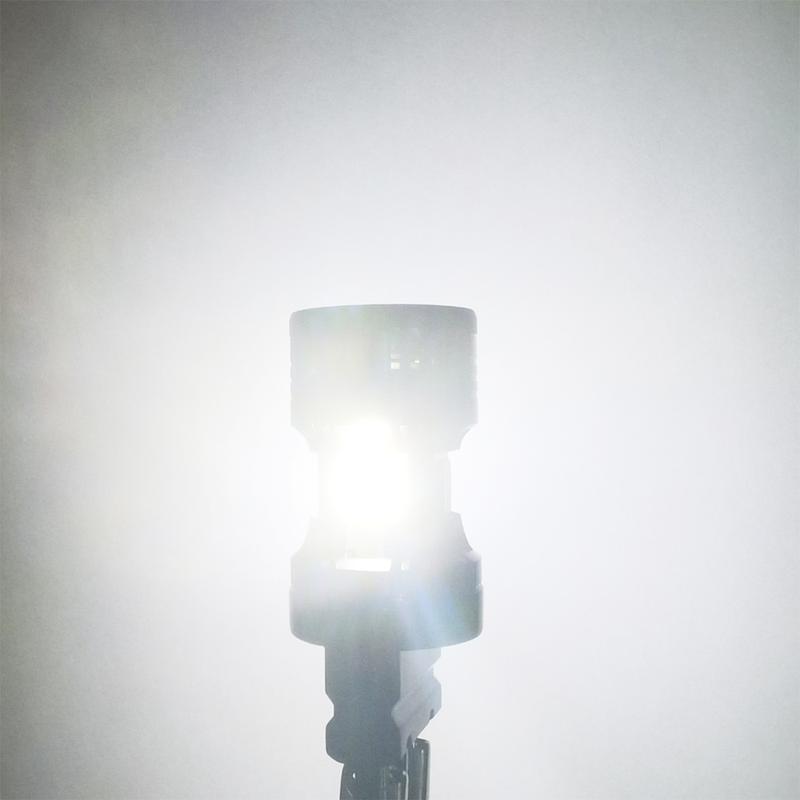 AUXITO Latest CANBUS 3157 Switchback LED Bulbs 3057 3457 4157 Dual Color Amber/White Anti Hyper Flash Built-in Resistor Error Free Turn Signal Lights and DRL/Parking Lights, Pack of 2