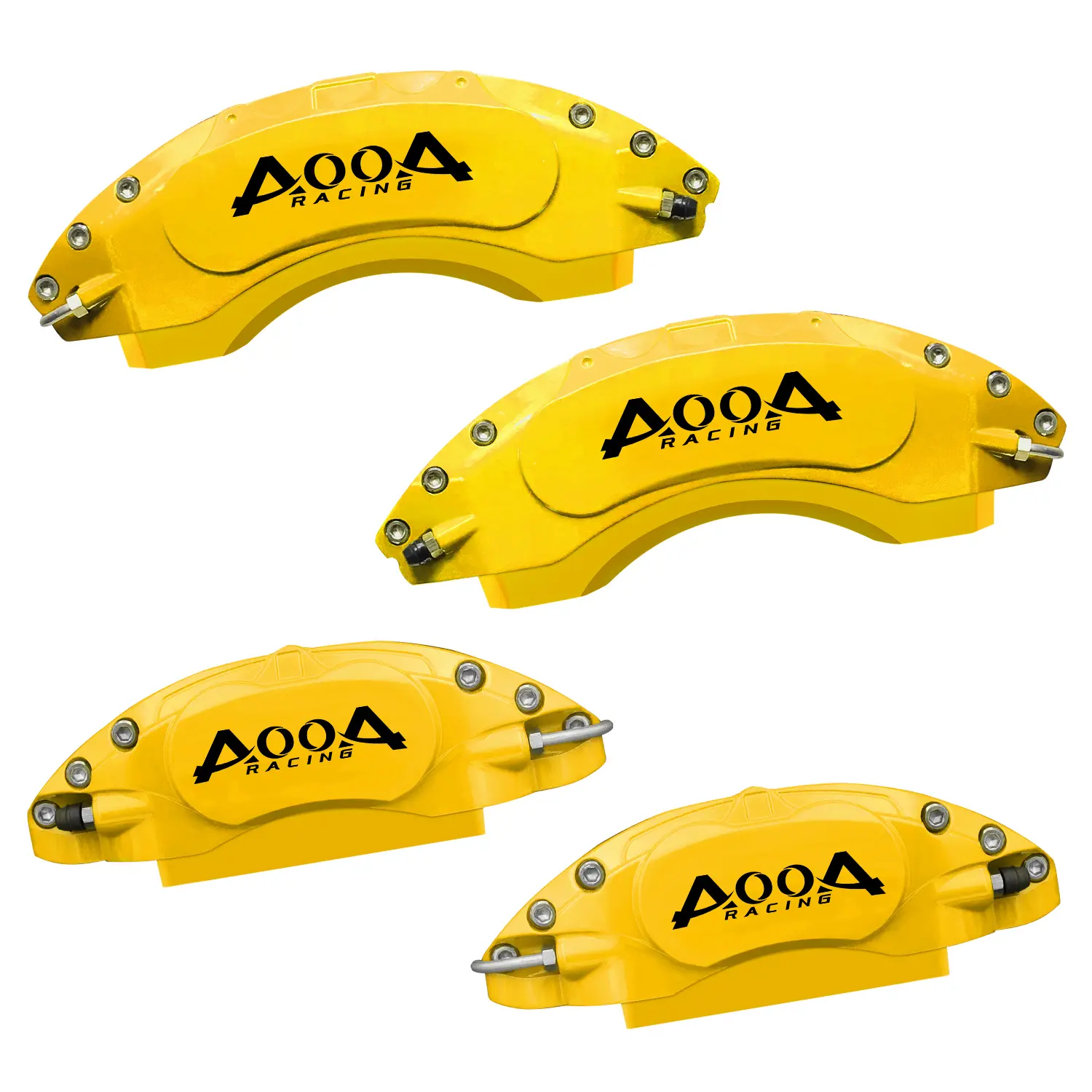 AOOA Racing Caliper Covers Aluminum Brake Caliper Covers Fit for JEEP  Grand Cherokee(front and rear)