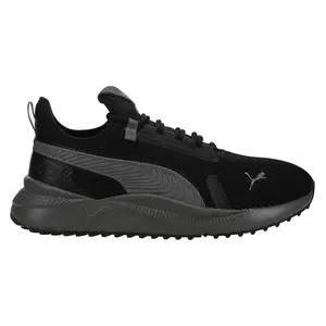 PUMA Mens Pacer Future Street Knit Wide Lace Up Sneakers Shoes Casual - Black