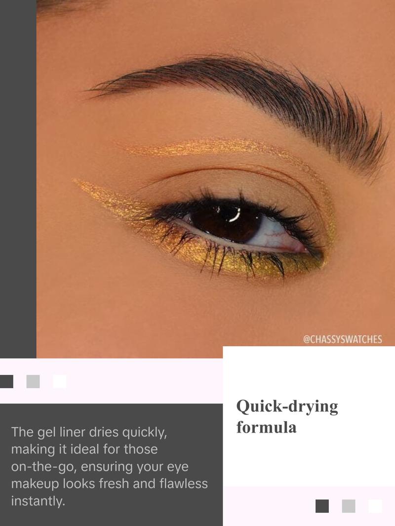 Moira Supernova Multichrome Gel Liner - Blendable and Colorful Eyeliner