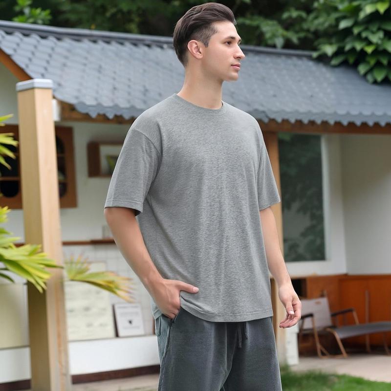 No Sagging! Alimen Heavyweight Oversized TShirts - Shape-Retaining, Thick Cotton, Strong Neckline & Premium Look Mens Tshirts Crewneck Tees for Summer & Spring No Sagging! Alimen Heavyweight Oversized TShirts - Shape-Retaining, Thick Cotton, Strong Neckline & Premium Look Mens Tshirts Crewneck Tees for Summer & Spring