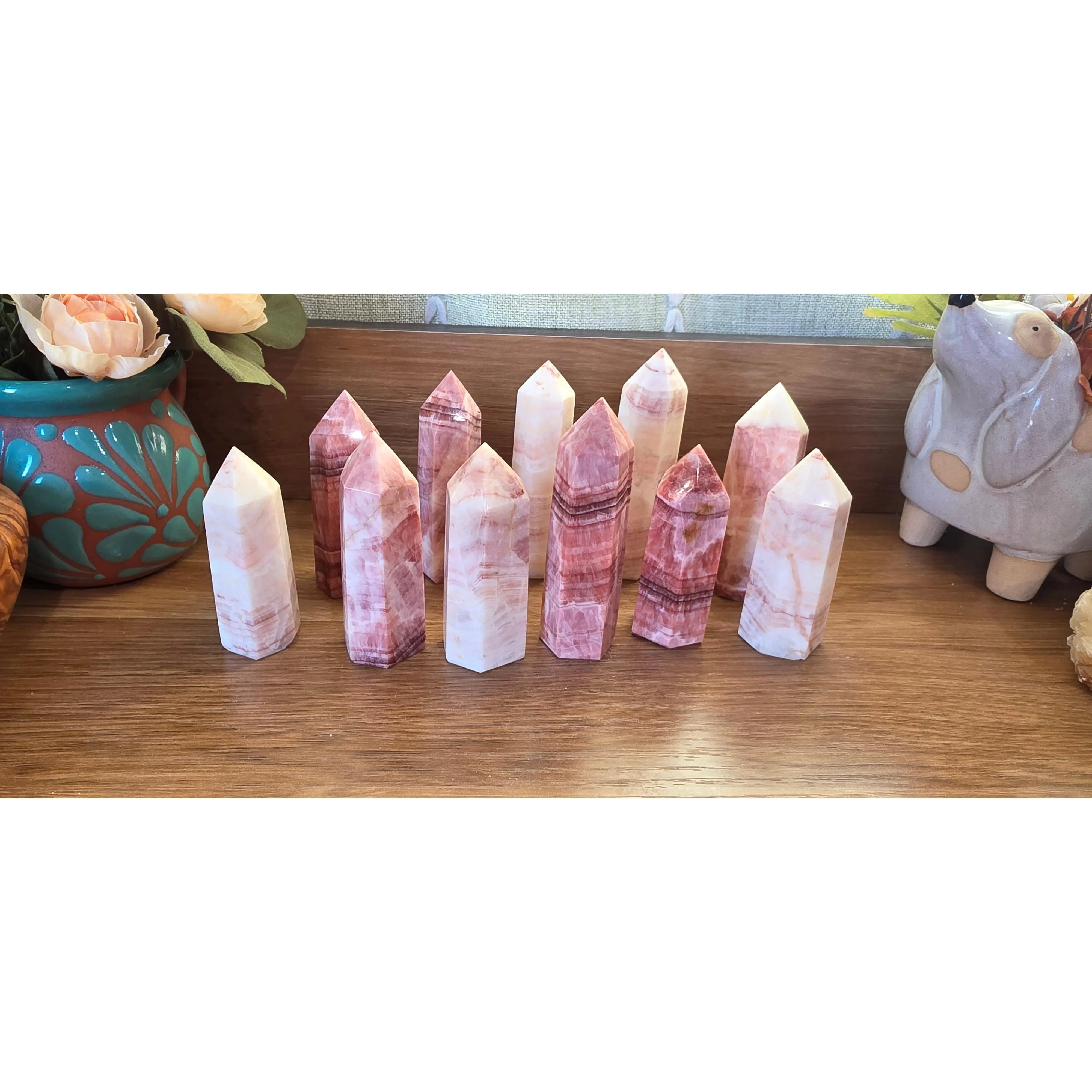 Dali Jasper Quartz Tower