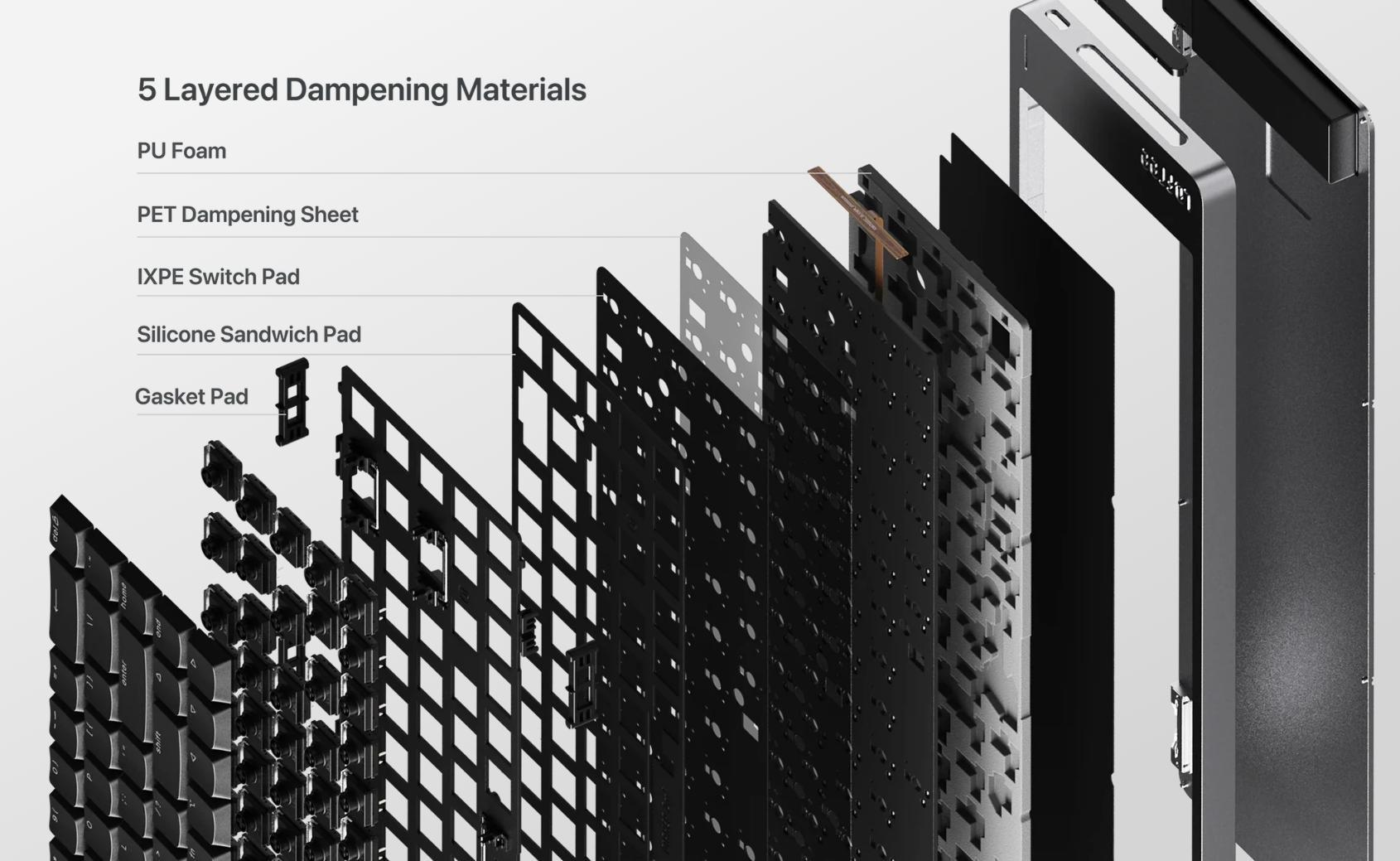 Lofree Flow 2 100-key Low-profile Mechanical Keyboard