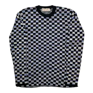 Marni Squared Roundneck Crewneck Sweater Black