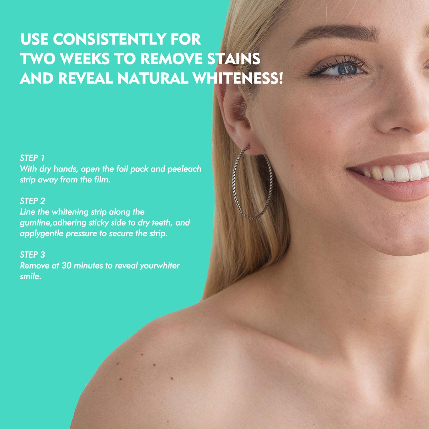 Ceelike 7-Day Teeth Strips | Enamel-Safe Formula for a Healthier & Refreshed Smile