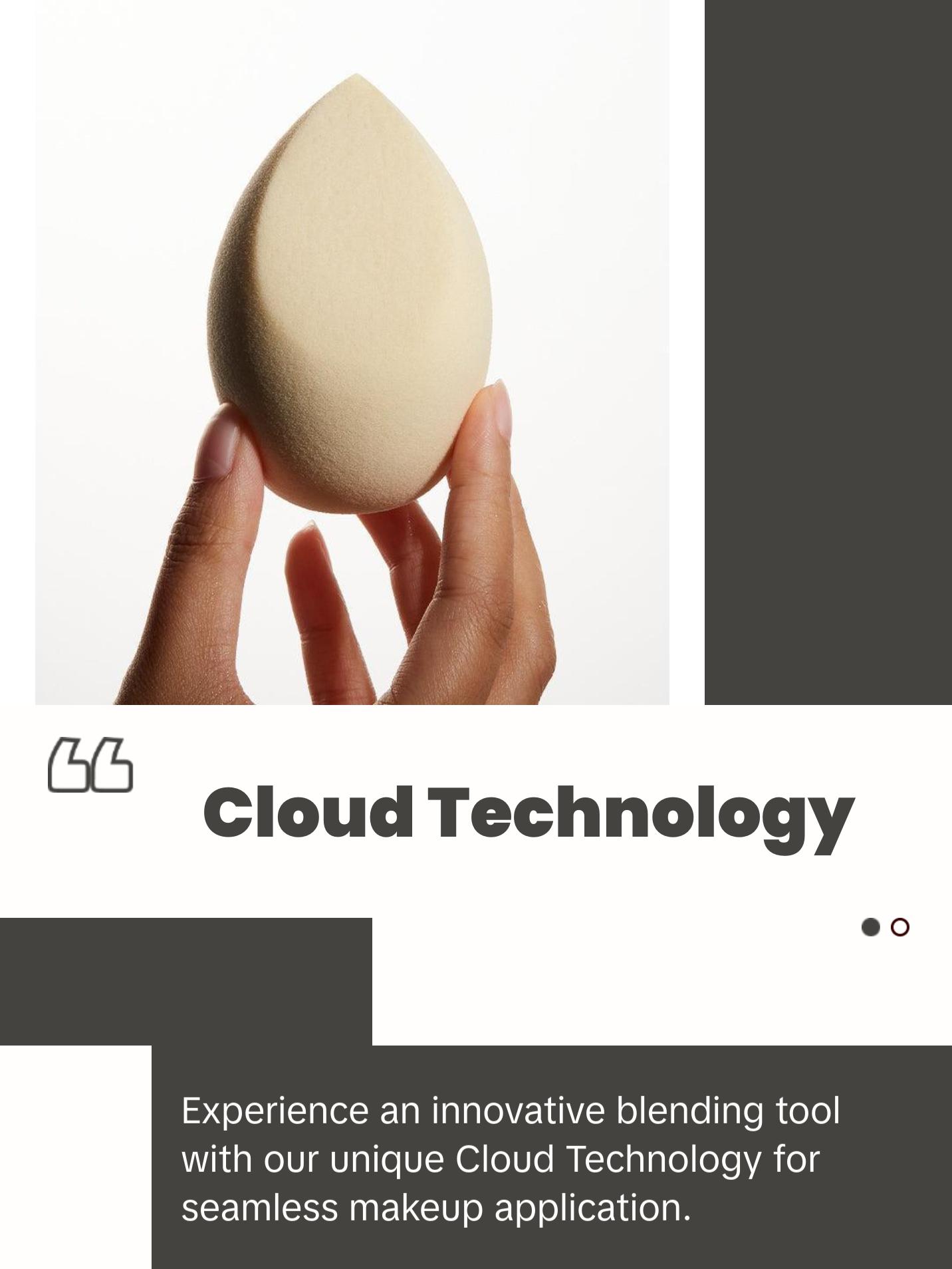 JUNOCO Cloud Makeup Sponge