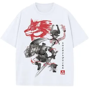 The Legend of Zelda Twilight Princess Shirt, Game Shirt, Vintage T-Shirt