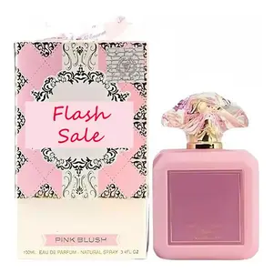 Pink powder blusher perfume, cotton candy for women powder blusher perfume, eau de toilette -100ml (3.40z) romantic and sweet,perfume-women's perfume, Long lasting fragrance