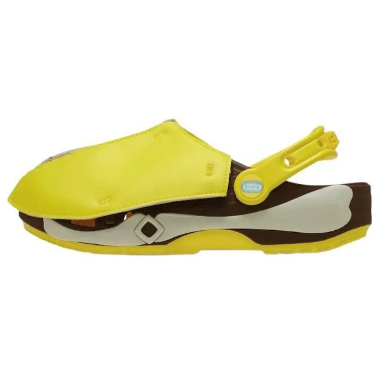 Fortnite x Classic Clog 'Peely' Official Collab Slip-On Sports Footwear, Banana-Theme Casual Gaming & Daily Wear Sneakers, US 4-5