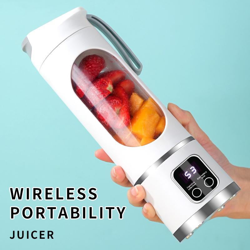 Leak Proof Design,Mini Portable Juicer Blender,Perfect for Liquid Diets,Smoothies,Shakes,USB Rechargeable & Easy to Clean,Back-to-School Gifts cup portable vegetable Fruit,Utensils