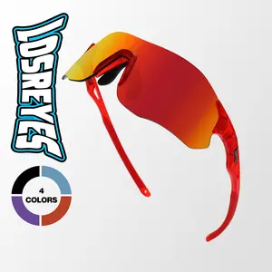 LOSREYES EDGE Running Sunglasses – Lightweight TR90 Sport Shield Sunglasses UV400 Protection for Running Cycling Training Outdoor Sports
