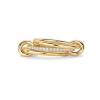 Fine Bands CZ Yellow Gold