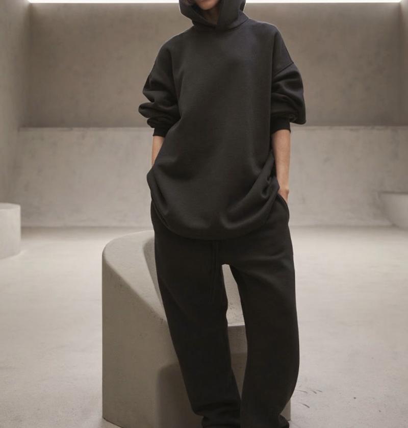 Essentials Hoodie Dark Oatmeal OVER SIZE Casual Style Comfortable & Stylish for Everyday Wear -Boyfriend Christmas Gift[tiktok shop deals] #clearance deals today