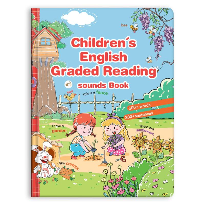 Children’s English Graded Reading Sound Toy | 38 Topics · 500+ Words · 300+ Sentences | Interactive, Screen-Free Language Learning Toy for Kids