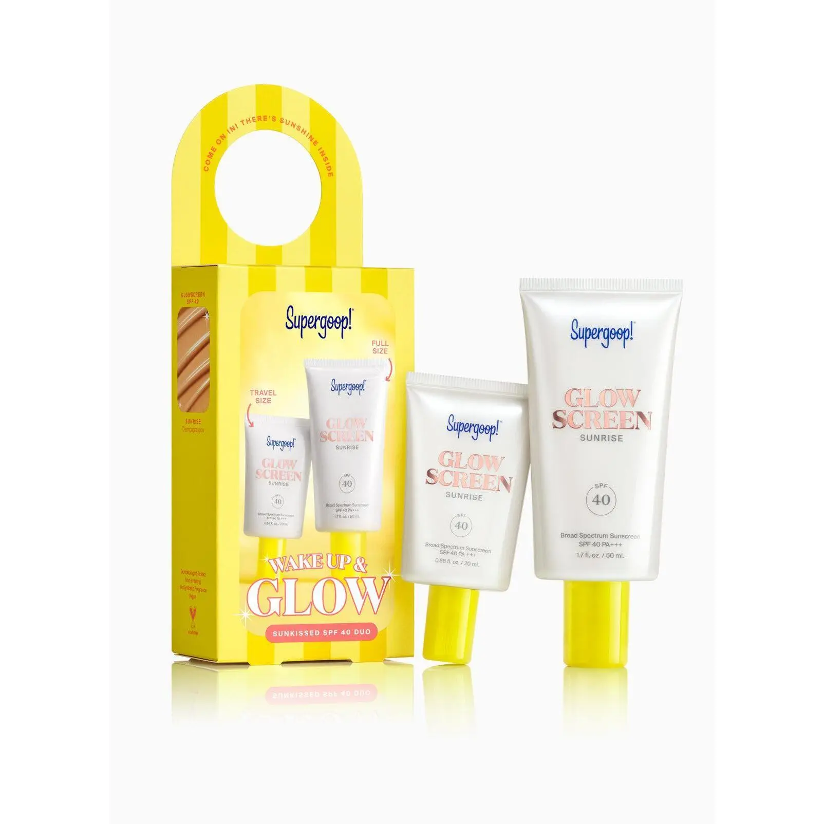 Wake Up & Glow Sunkissed Duo Glowscreen SPF 40