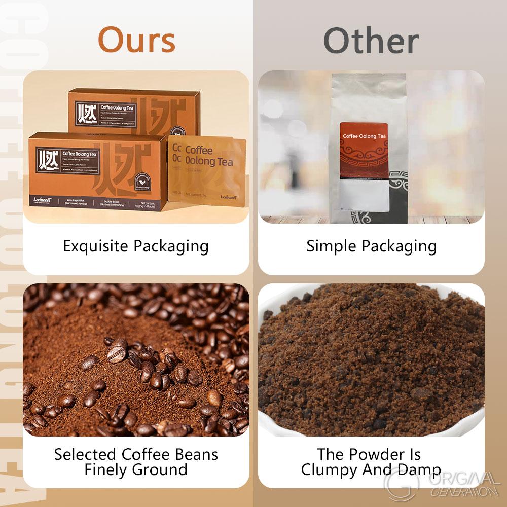 Wloss Tea Oolong Tea With Coffee 70g 5g × 14 pack With High Quality Oolong Tea