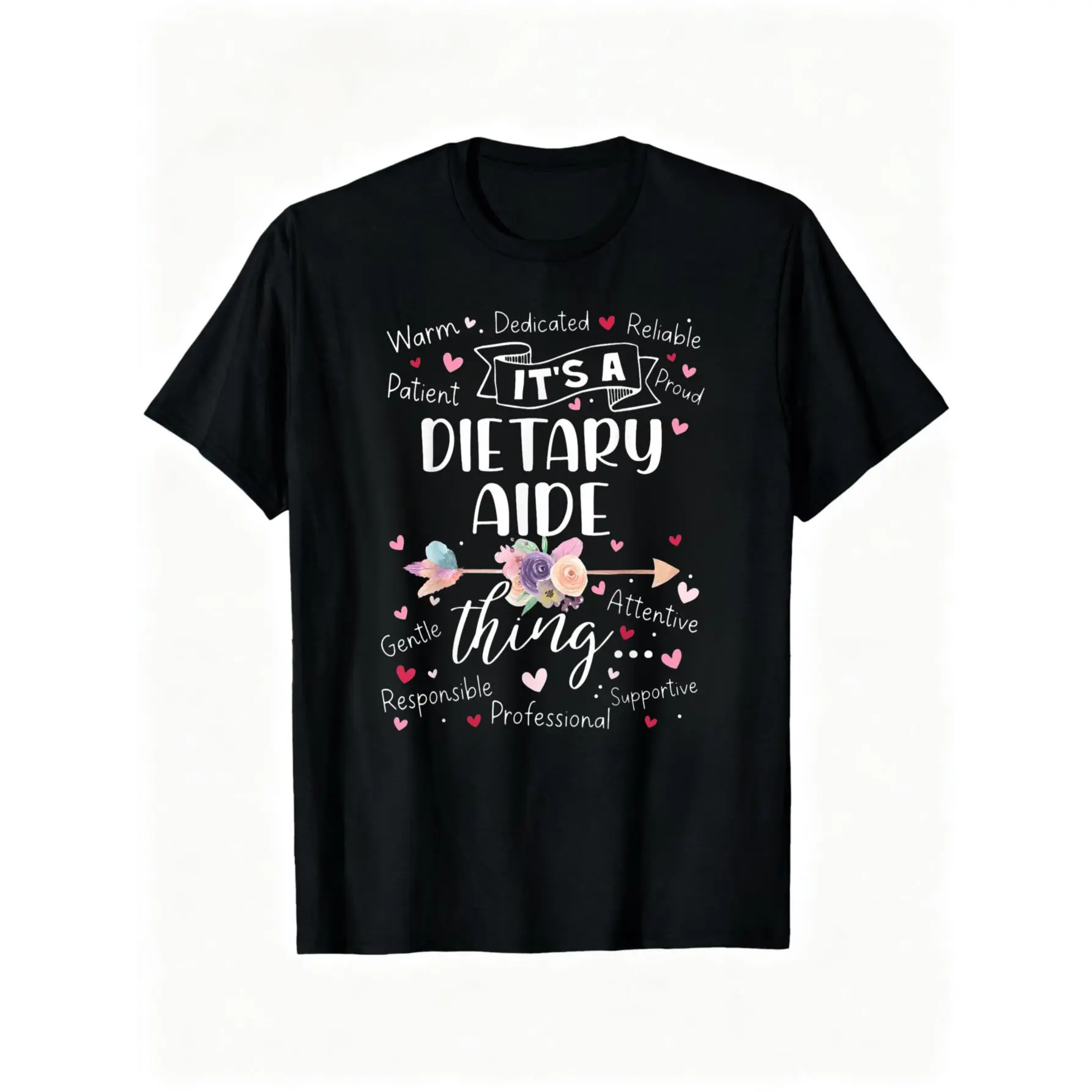 100% Cotton Dietary Aide Squad Team Crew Rock Week Mother's Day Women T-Shirt