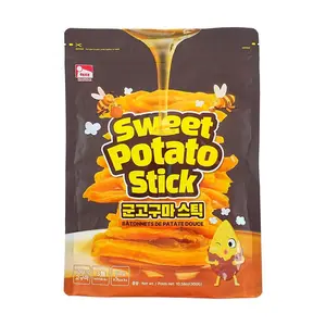 HAITAI Korean Sweet Potato Sticks 60g - Healthy Zero Fat Low Calorie Snack, Clean Ingredients, Naturally Sweet