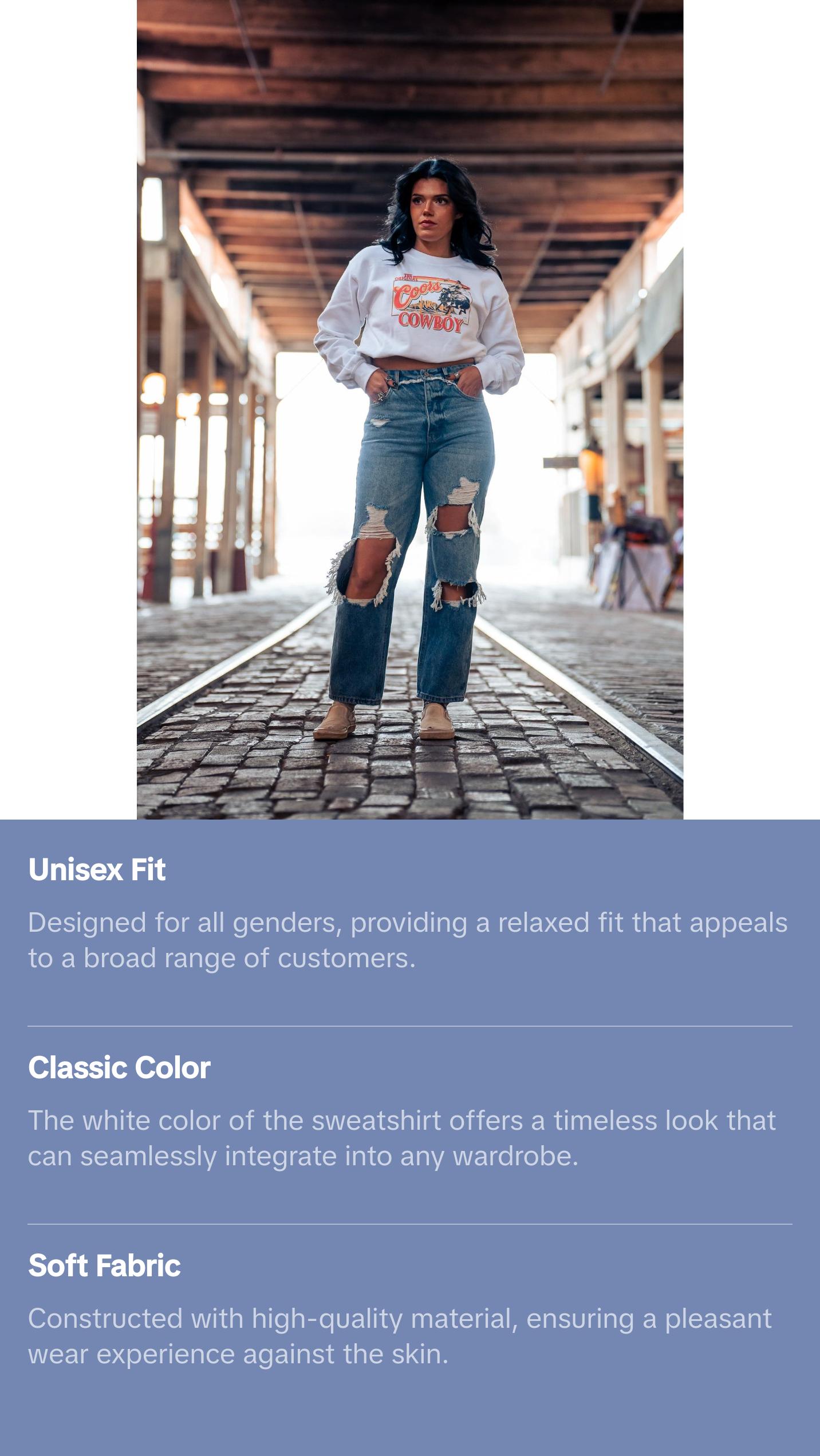 Coors Cowboy Sweatshirt