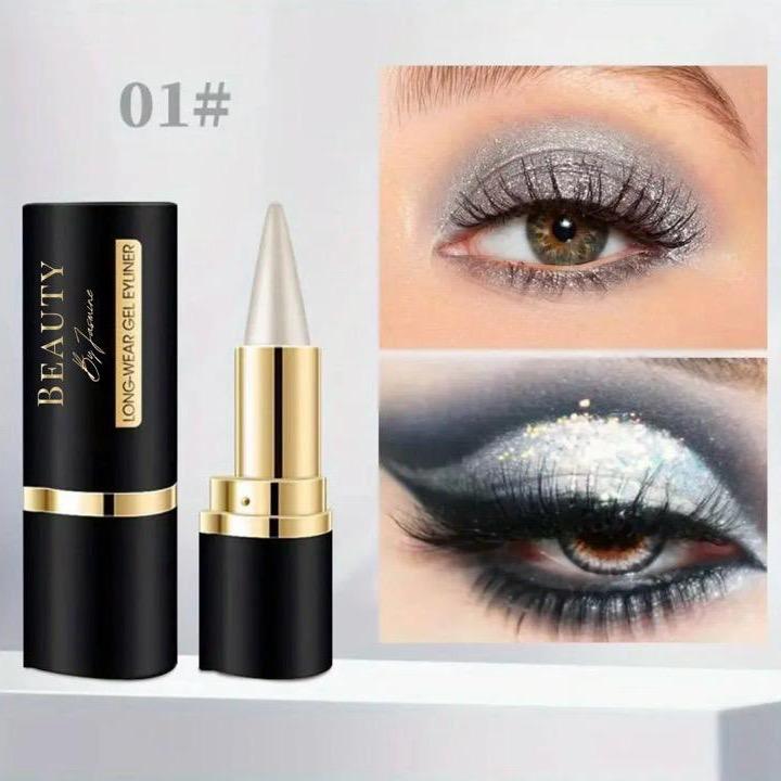 Eyeliner Gel Liner with Precise Tip for Bold Defined Eyes Black Long-lasting Makeup Cosmetic