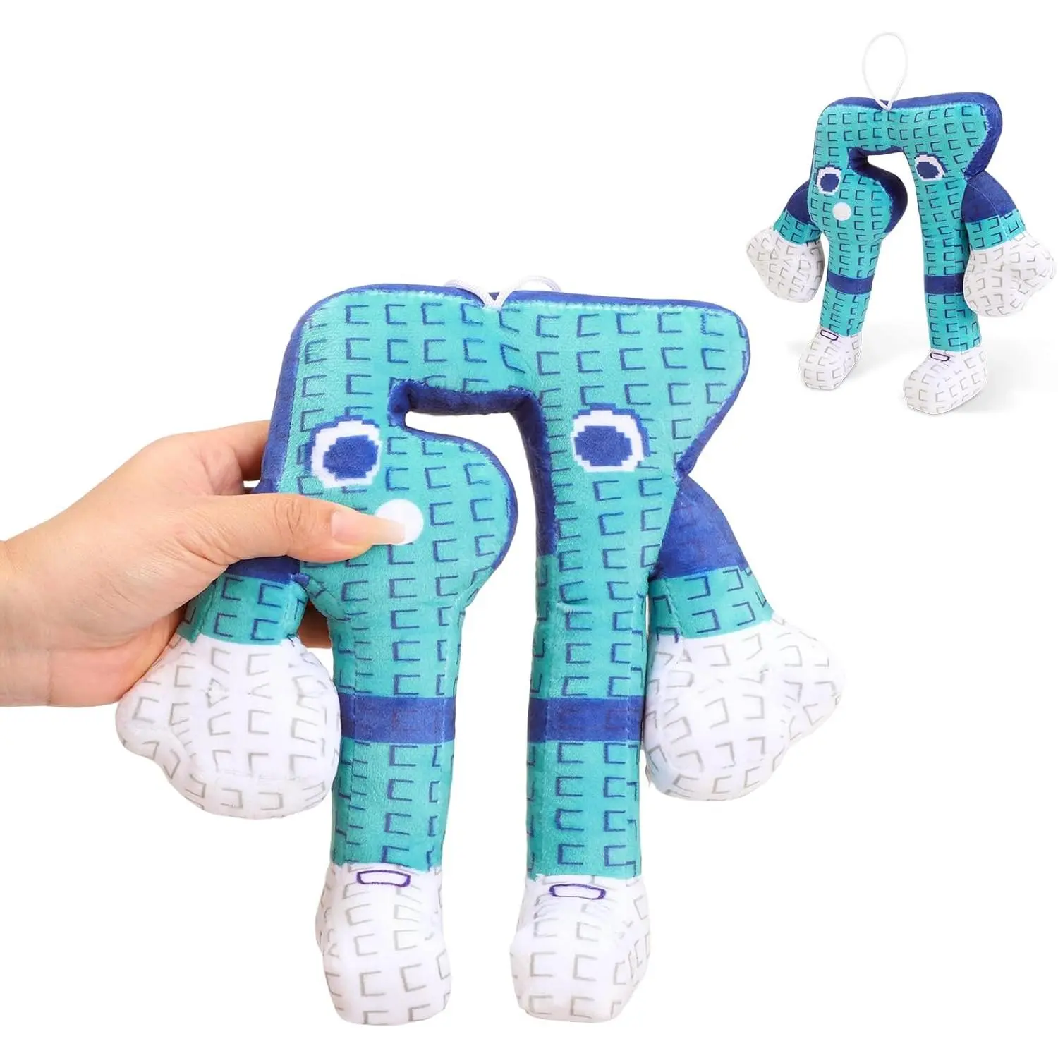 Trending Brainrot 67 Plush 9inches Stuffed Animal Six-Seven Meme Character, Soft Pixel Plush for Instagram, TikTok Collectors