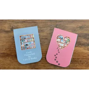 Cat Lovers Magnetic Bookmarks