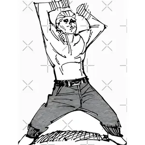 Hakari Dance Jujutsu Kaisen Vinyl Sticker, Anime Inspired Waterproof Durable Decal for Laptop Phone Bottle and Notebook, Otaku Fan Collectible Gift